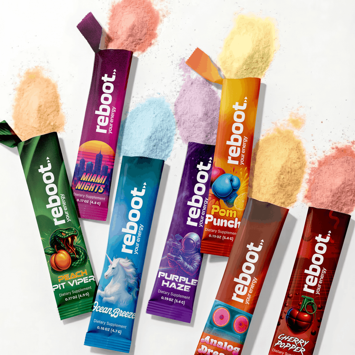 Drink Reboot Energy Variety Pack Drink Mix Sticks