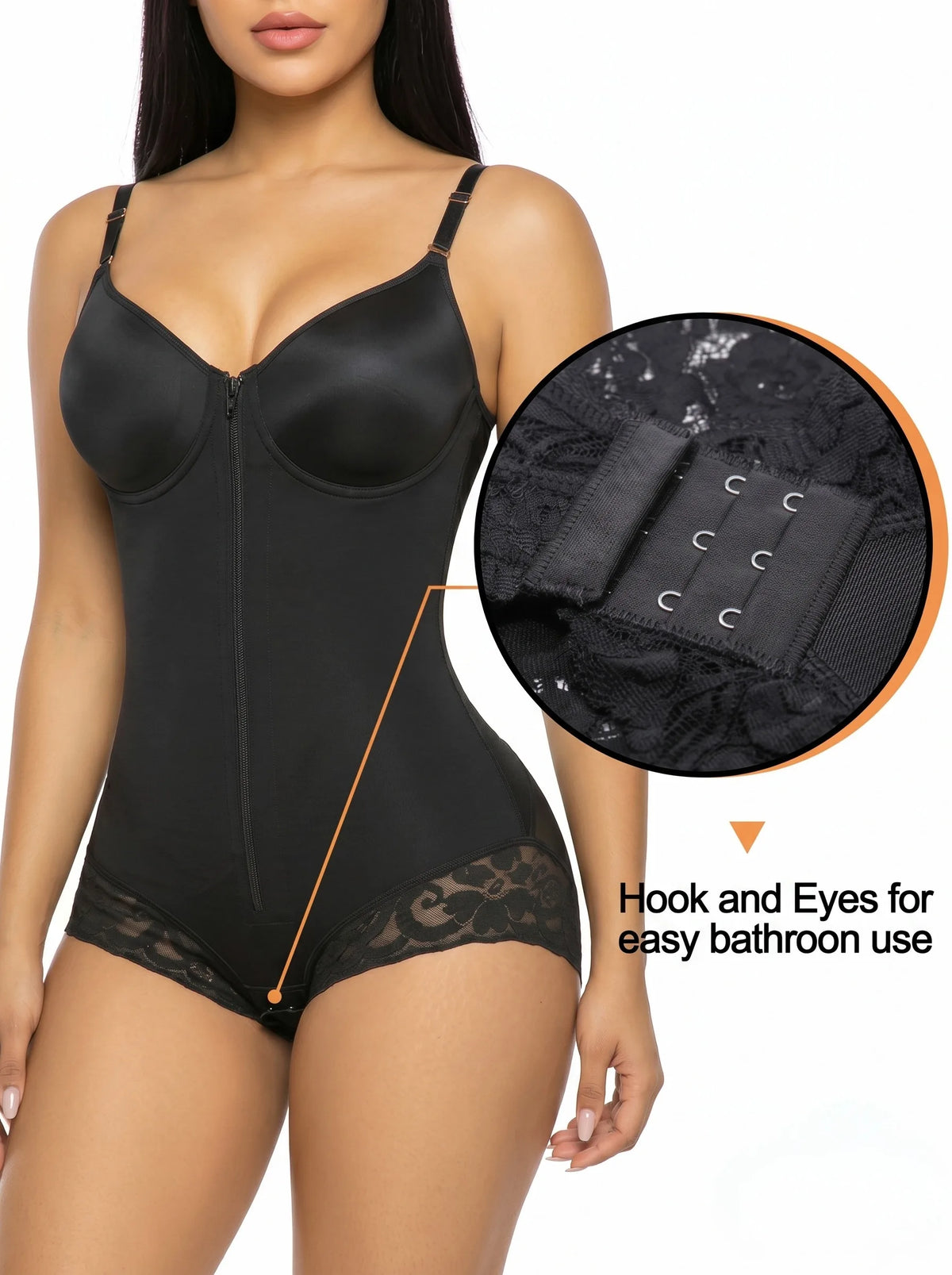 Women's Tummy Control Postpartum Full Body Shapewear Bodysuit