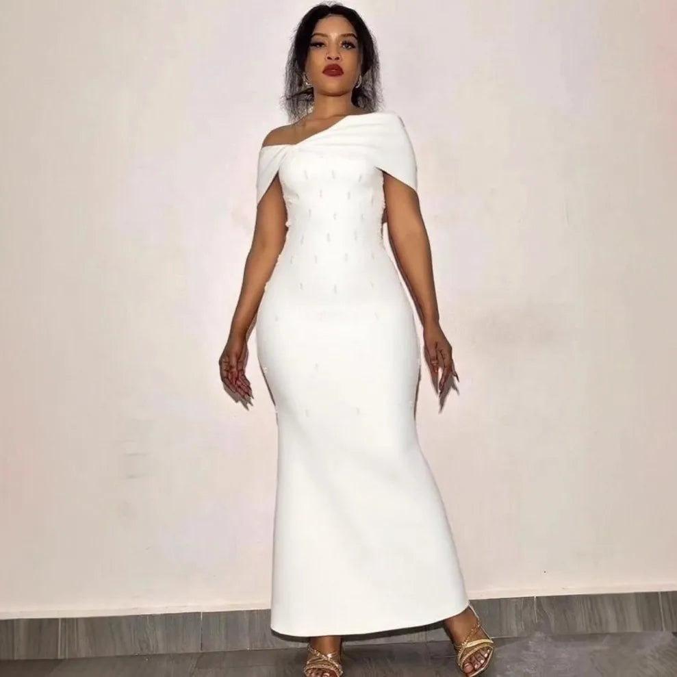 Women's Dashiki Spring Summer Elegant Maxi Dress