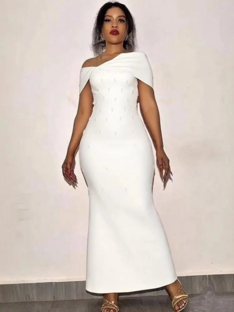 Women's Dashiki Spring Summer Elegant Maxi Dress