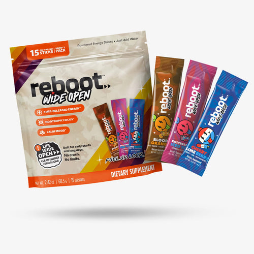 Drink Reboot Energy Variety Pack Drink Mix Sticks
