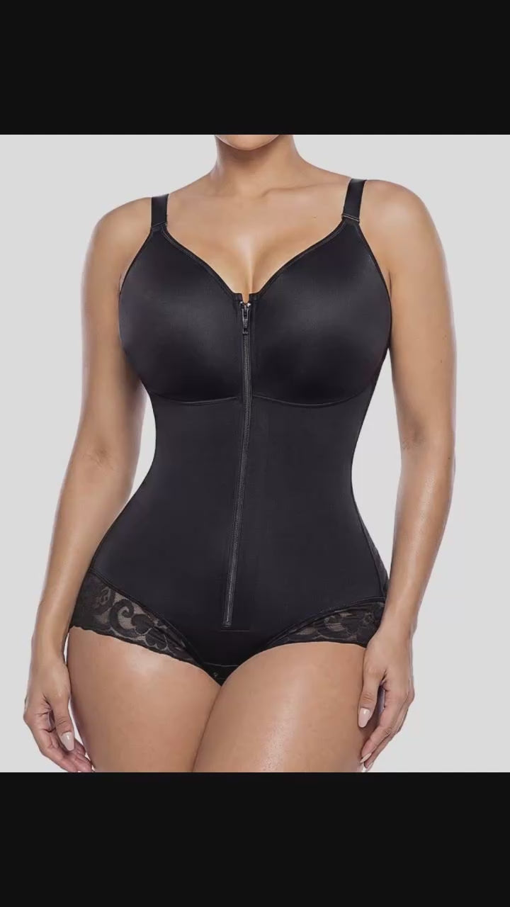 Women's Tummy Control Postpartum Full Body Shapewear Bodysuit